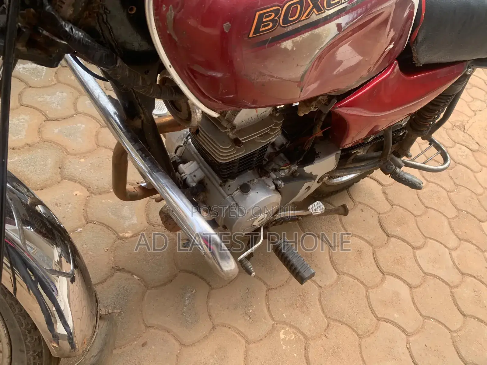 Bajaj Boxer 100 2015 Red
