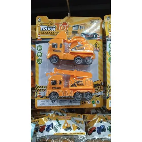 Construction Toy Truck Set 2pc