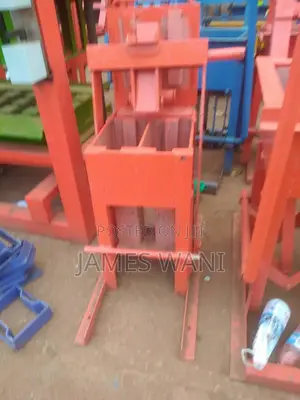 Manual Double Interlocking Brick Machine Press