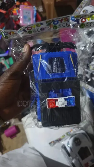 Plastic Toy Police Vehicle