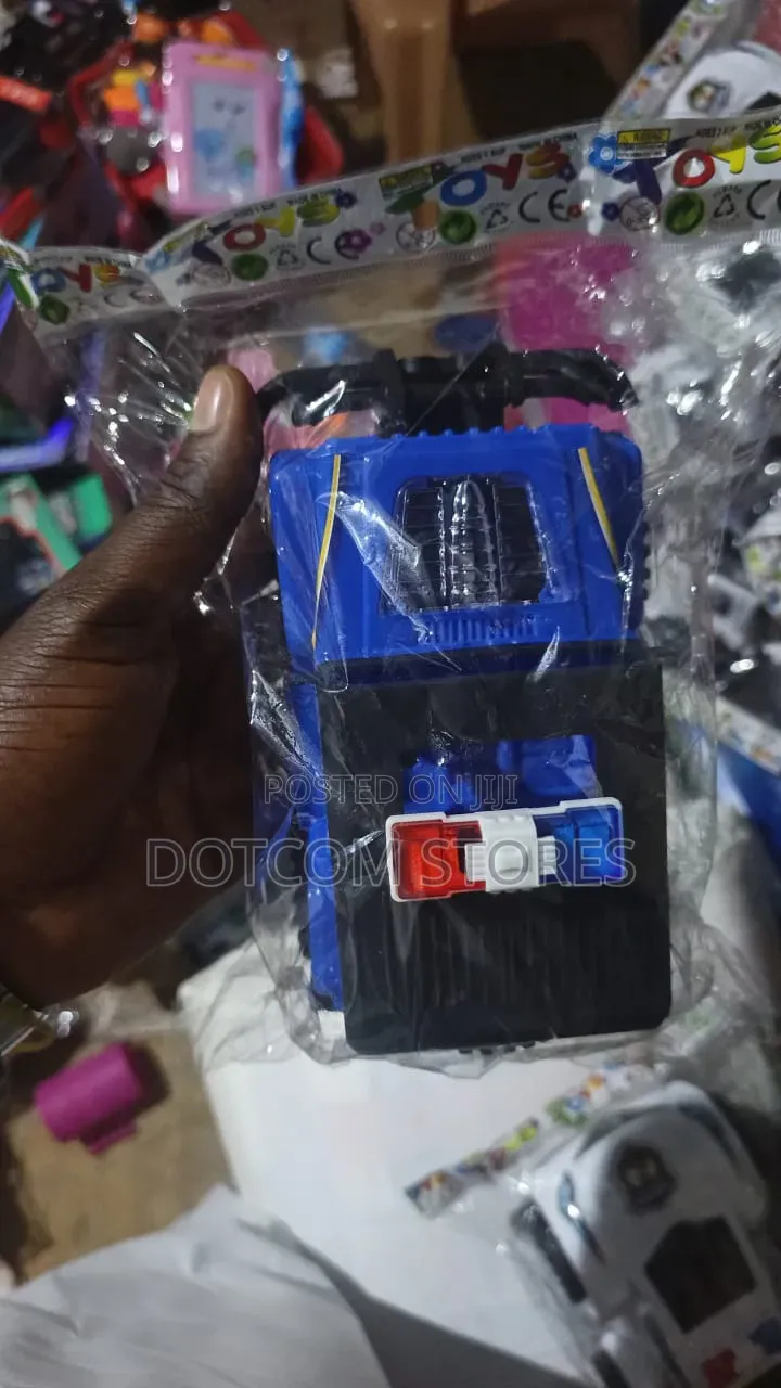 Plastic Toy Police Vehicle