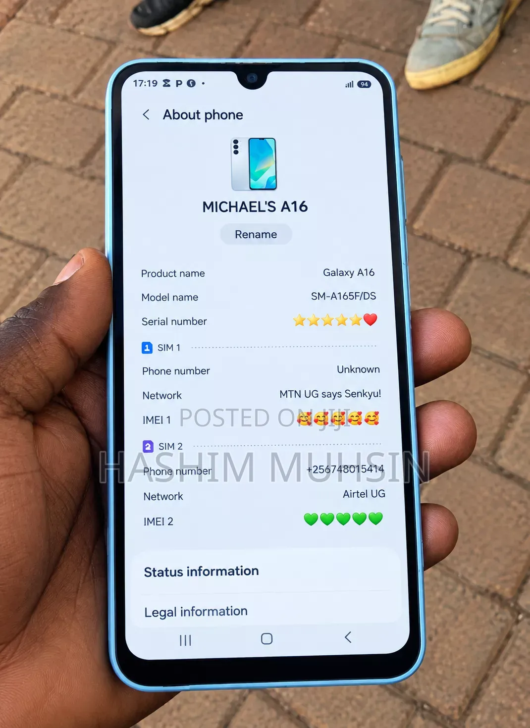 Samsung Galaxy A16 128 GB White