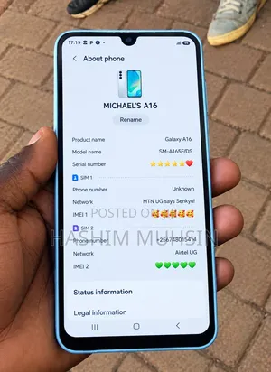 Samsung Galaxy A16 128 GB White