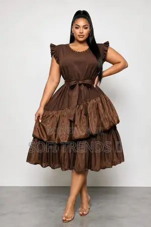 Ladies Round Dresses