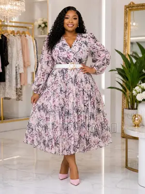 Ladies Long Round Dresses