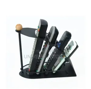 Metallic Remote Organizer/ Holder - Black