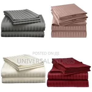 Stipped Pure Cotton Bedsheets