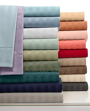 Stipped Pure Cotton Bedsheets