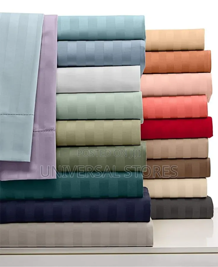 Stipped Pure Cotton Bedsheets