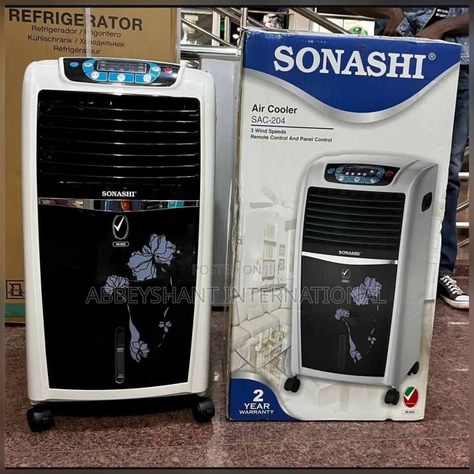 7litrs Air Cooler Sonashi 7L Portable Air Cooler