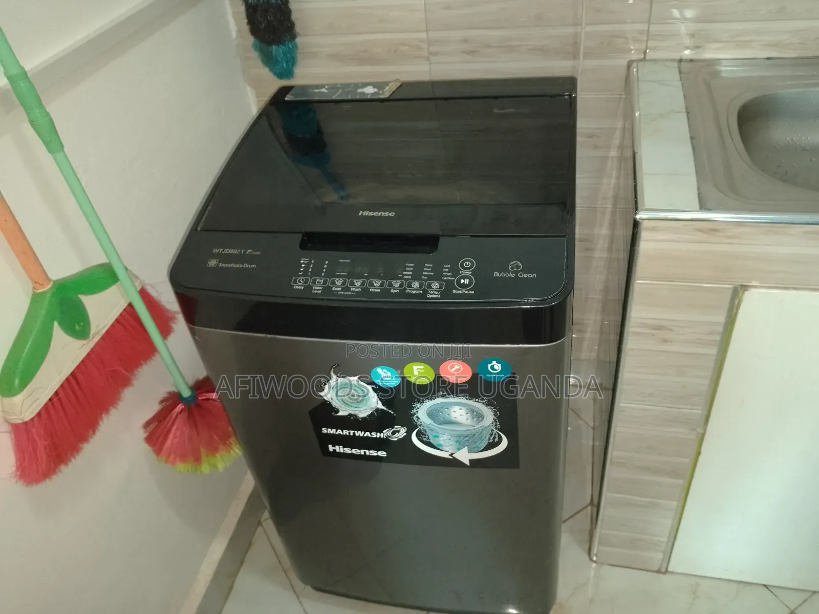 Hisense Top Loader Washing Machine 8kg Fully Automatic