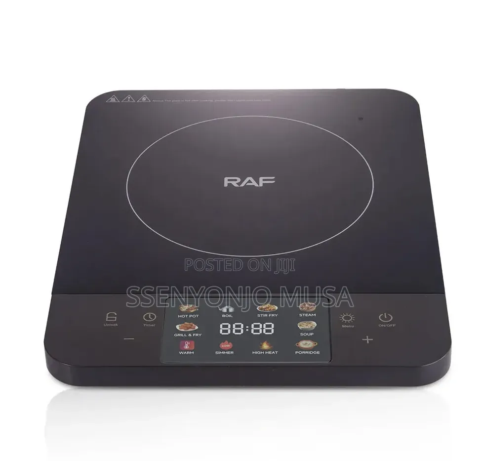 RAF Electric Induction Cooker R.8106 2200W Single Burner Touch Control