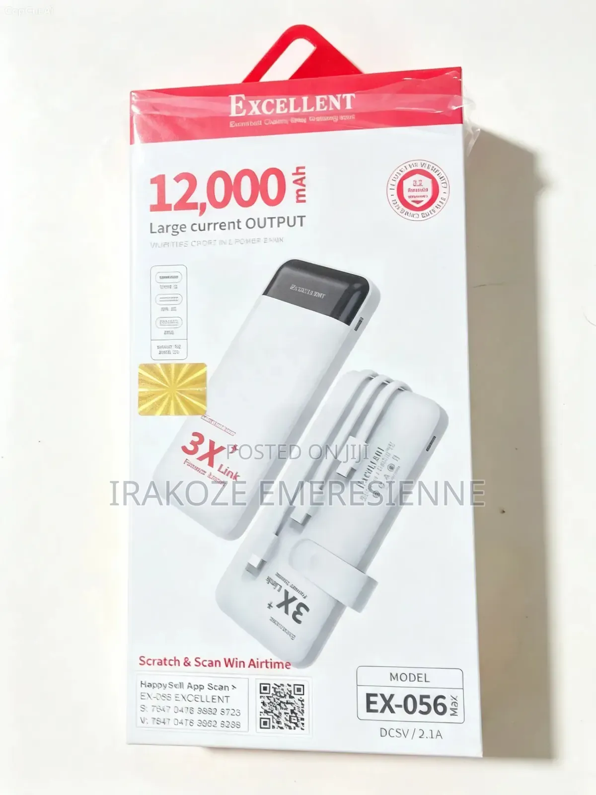 Excellent Power Bank 12000mAh