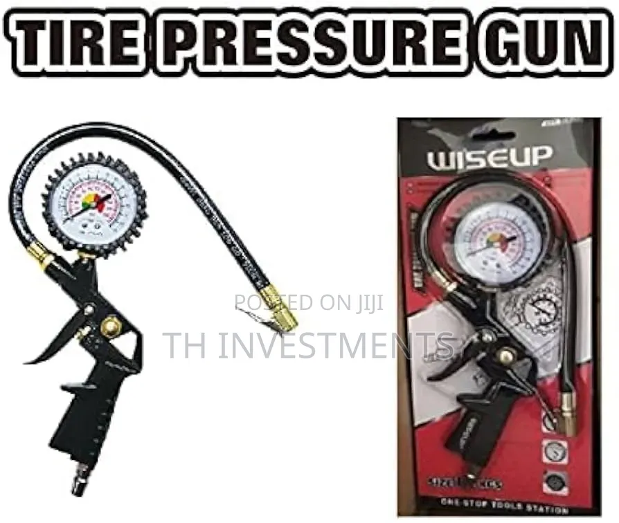 Heavy Duty Tyre Inflating Gun and Gauge