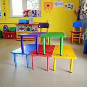 1Pcs School Furniture Kids Plastic Table Kids Plastic Table