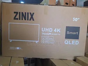 Brand New 50 Inches ZINIX UHD Smart QLED TV