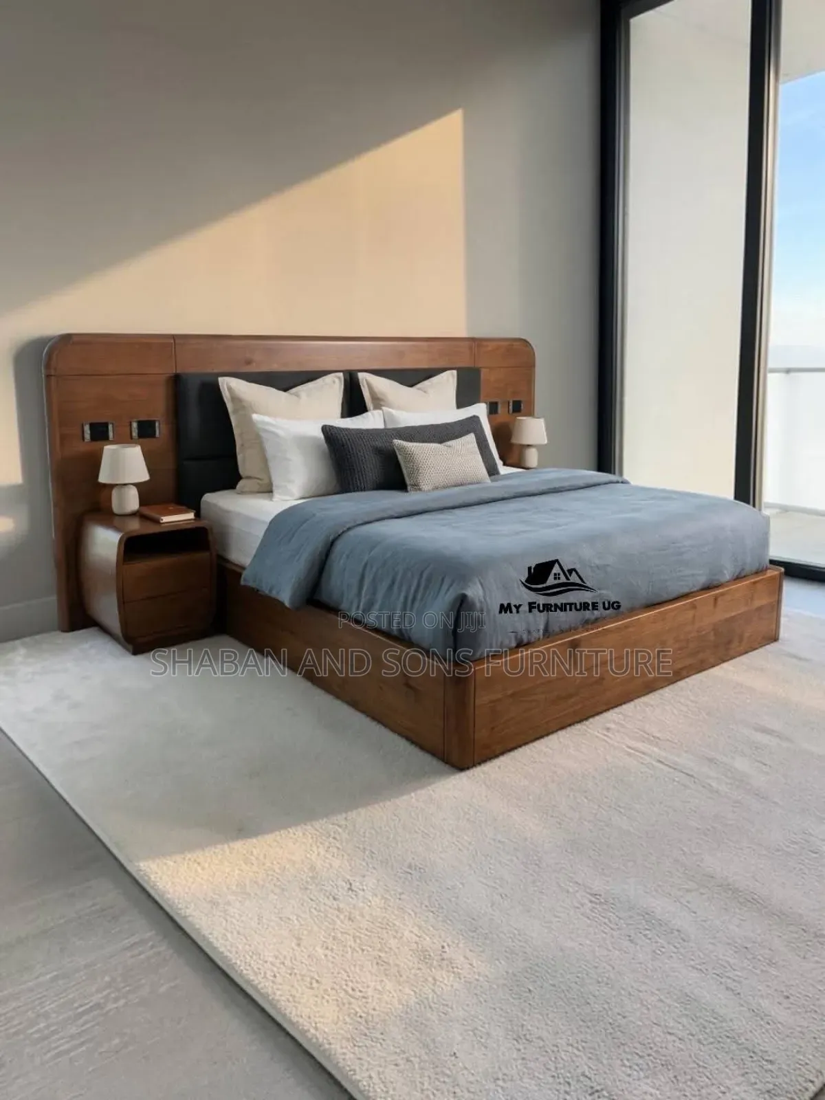 FlootWooden 5by6 Size Luxury Bedroom