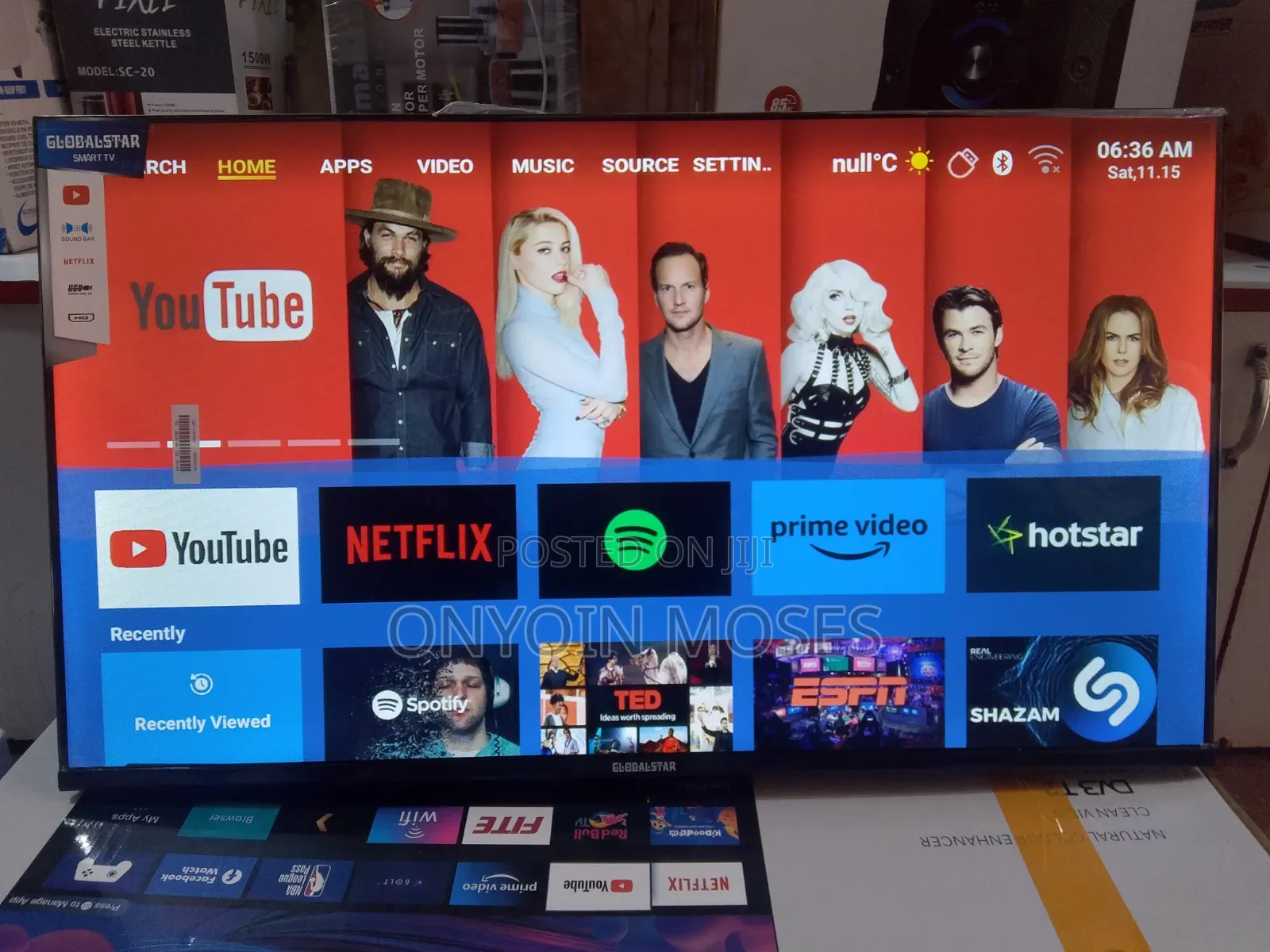 Brand New 50 Inches ZINIX UHD Smart QLED TV