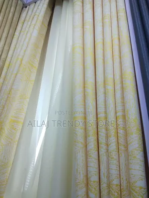 Gold HeaxaGon Curtains Material Per Metre
