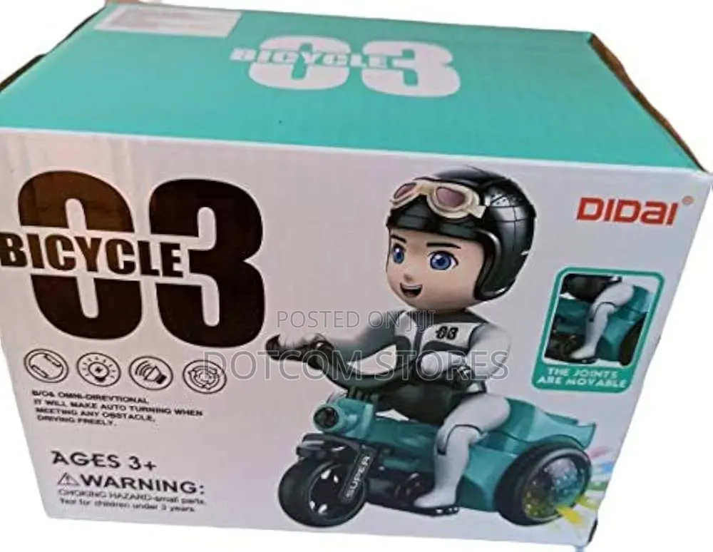 Didai Bicycle 03 Musical Stunt Tricycle Toy