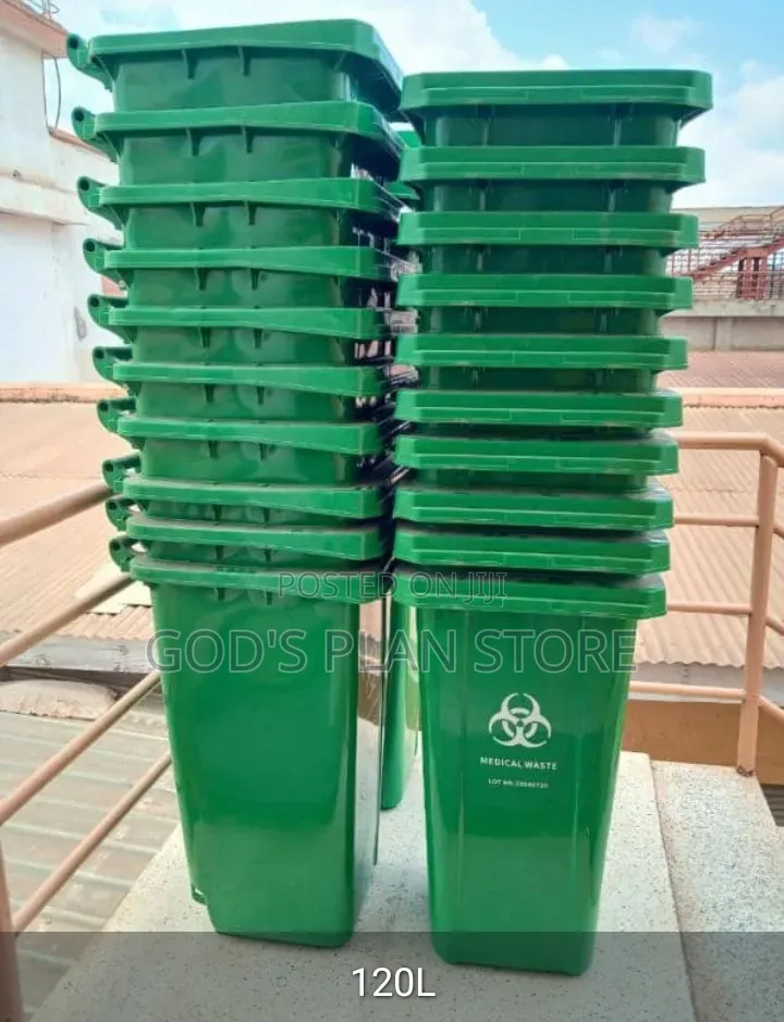 Clinics/Labs 120litres the Dust Bins Plastic Dust Bins