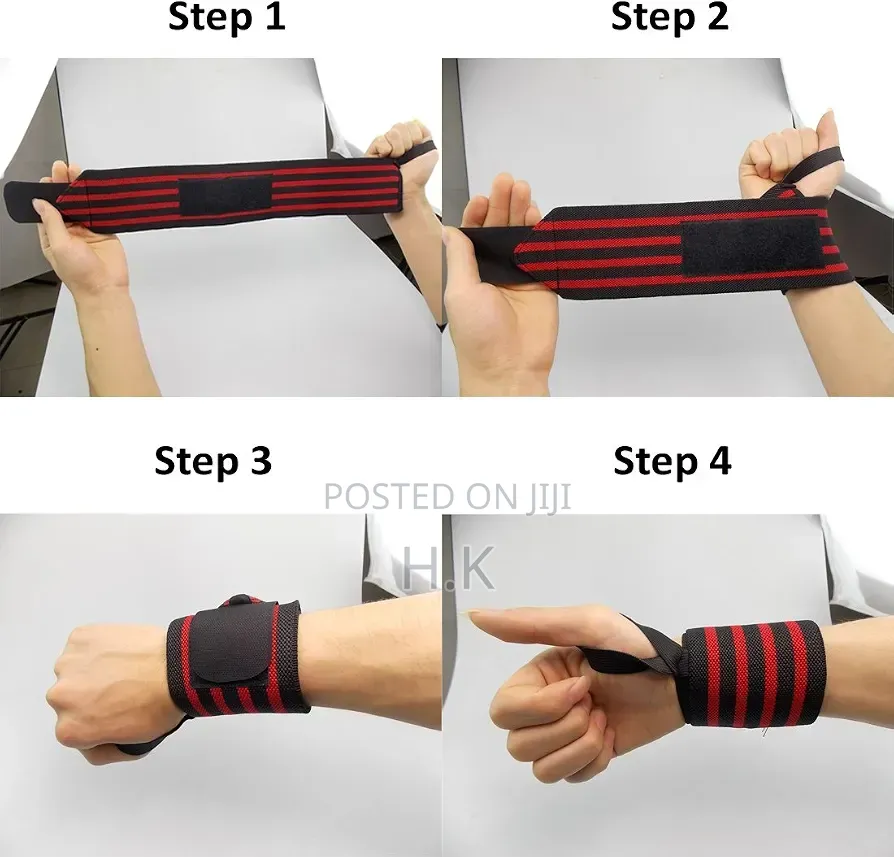 Power Weight Lifting Wrist Wraps