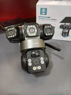 Oscarvision 3-Lens PTZ CCTV Security Camera – Brand New 4G LTE