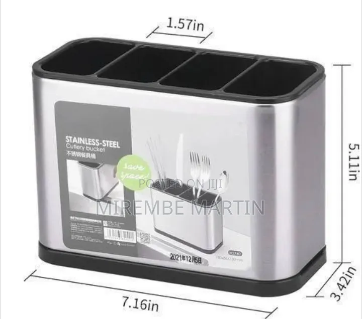Stainless Steel Utensil Holder