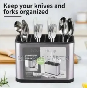 Stainless Steel Utensil Holder