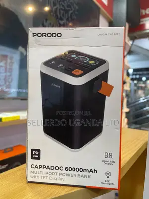 Porodo Multi Port Power Bank 60000mah