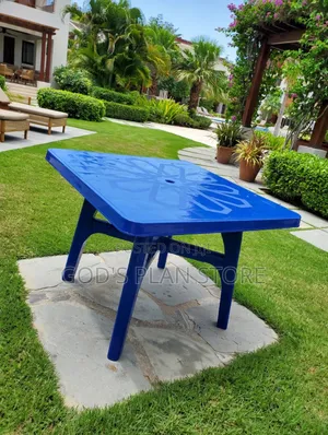 Boss Blue Plastic Table Plastic Table 4people