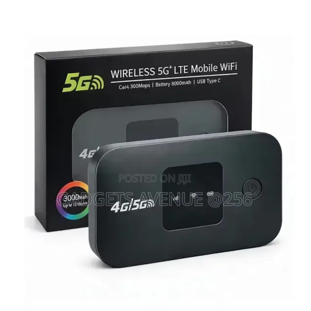4g/5g LTE Portable Mobile Wi-Fi Router (MiFi) W