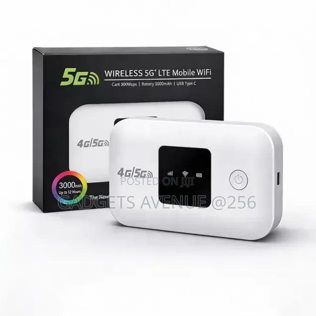 4g/5g LTE Portable Mobile Wi-Fi Router (MiFi) W