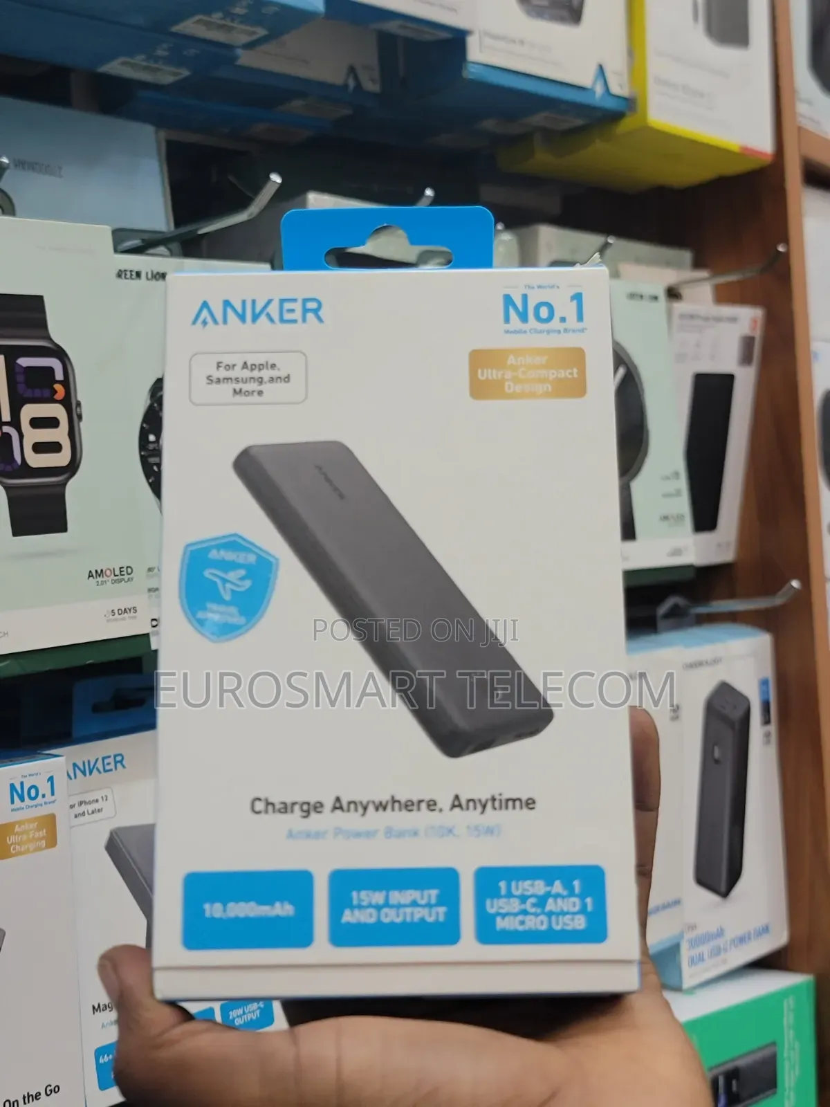Anker Powerbank 10000mah 15wats