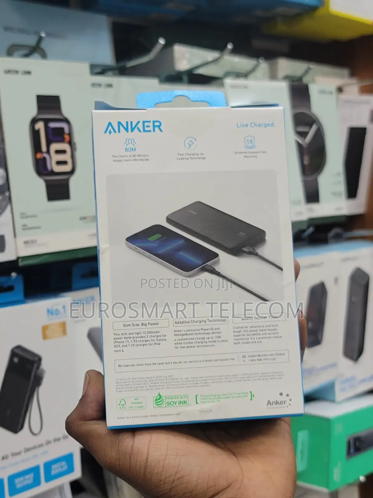 Anker Powerbank 10000mah 15wats