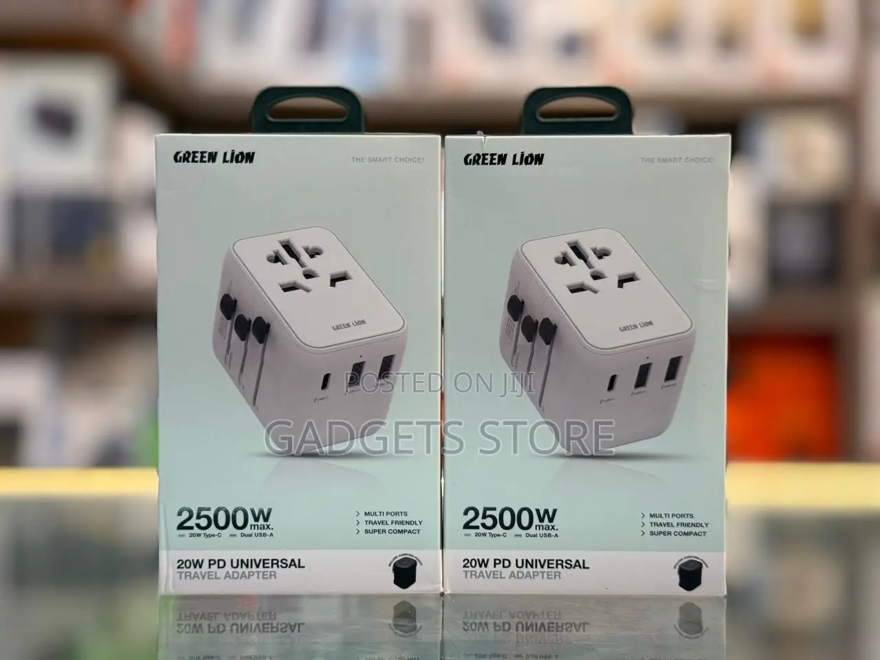 Green Lion 20W PD Universal Travel Adapter