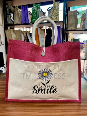 Custom Made Jute Bags / Conference Bags