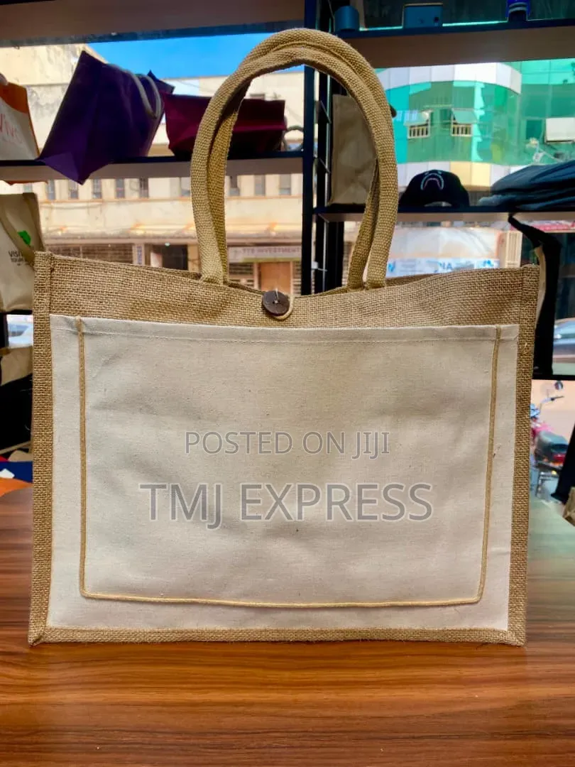 Custom Made Jute Bags / Conference Bags