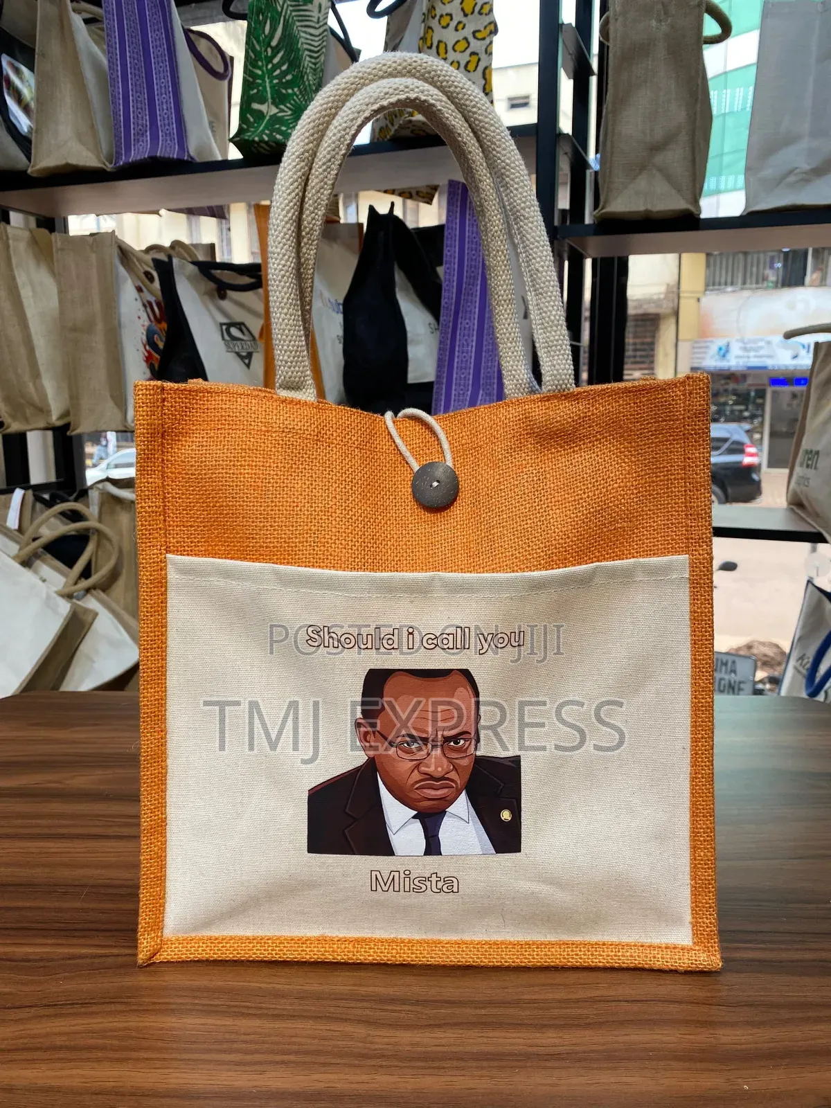Custom Made Jute Bags / Conference Bags