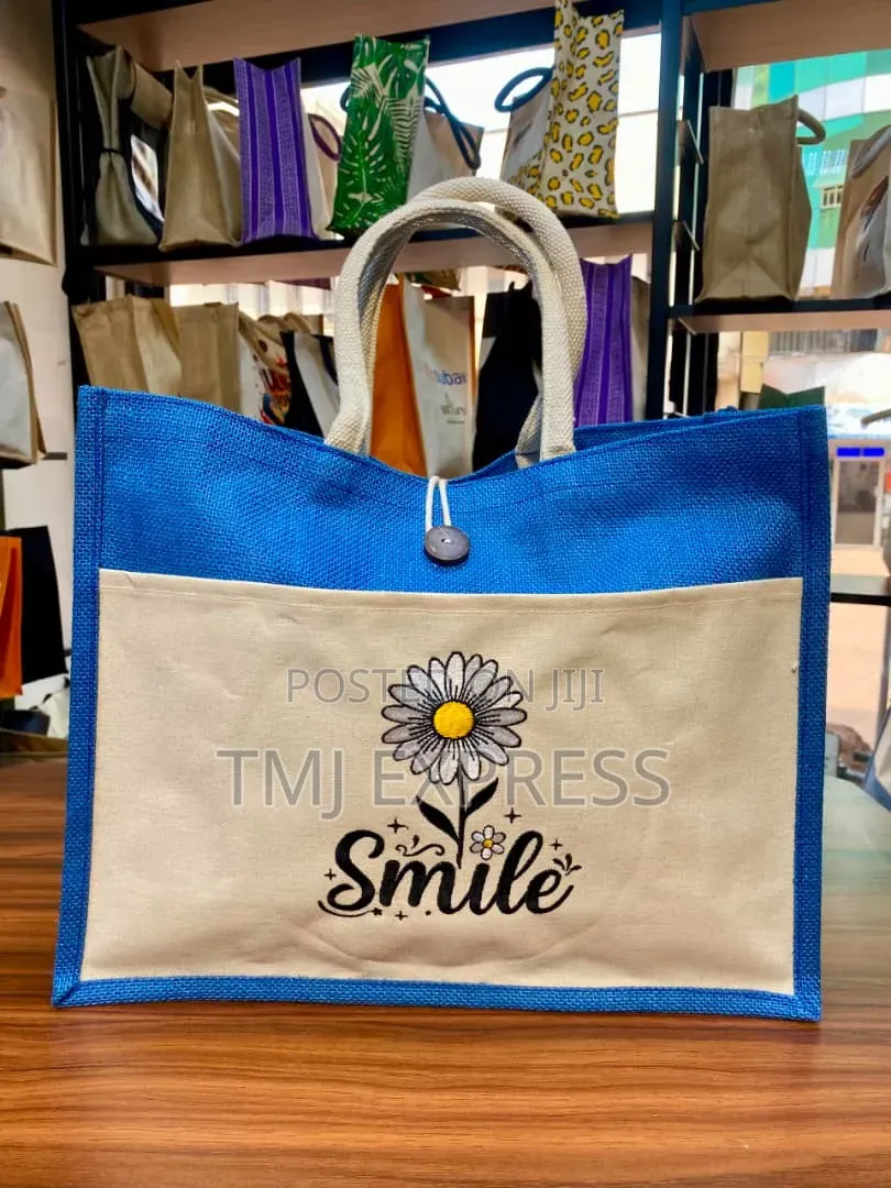 Custom Made Jute Bags / Conference Bags