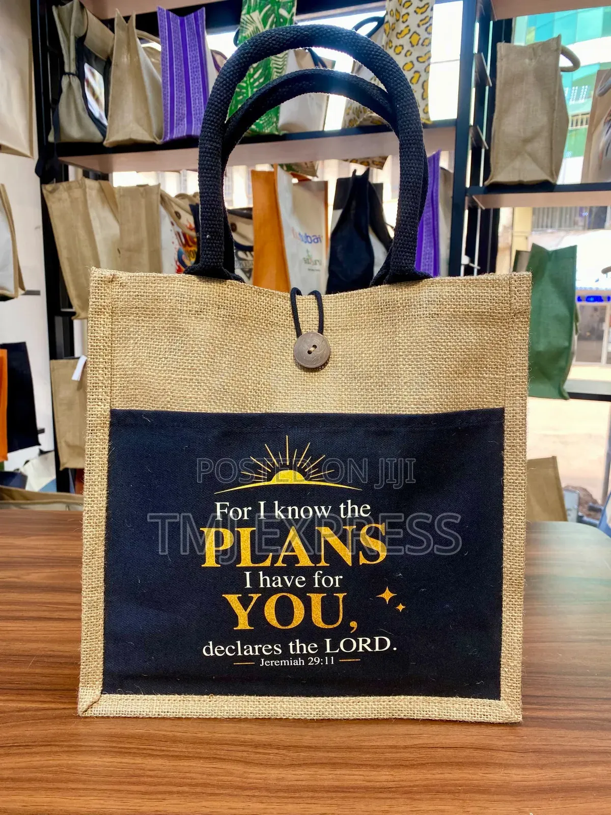 Custom Made Jute Bags / Conference Bags