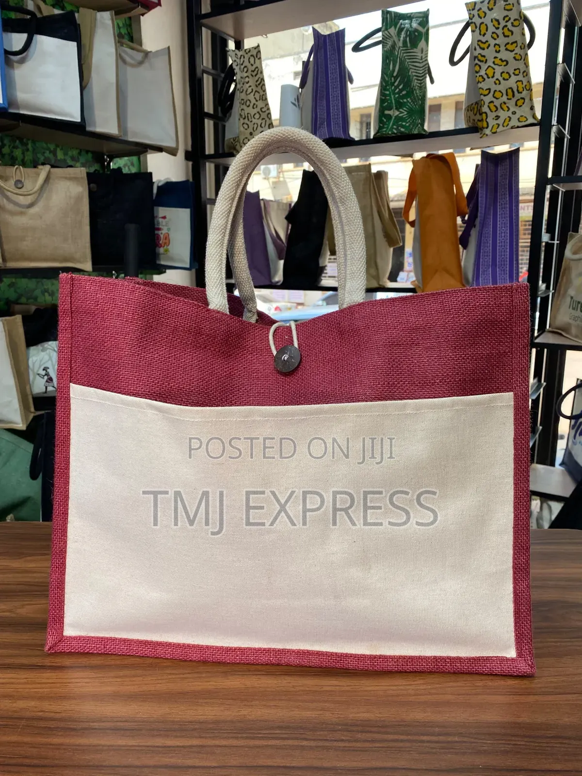Custom Made Jute Bags / Conference Bags