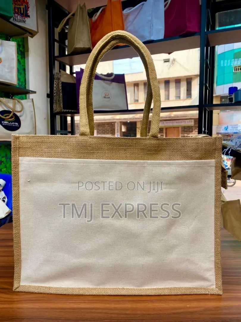 Custom Made Jute Bags / Conference Bags
