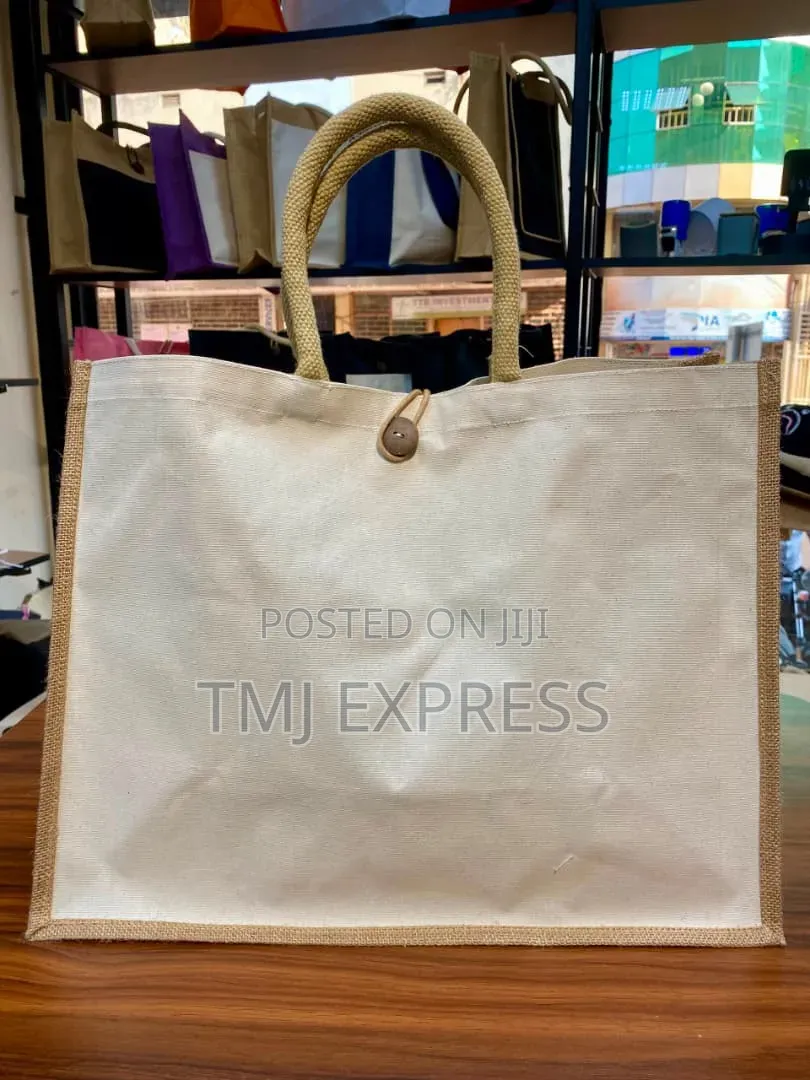 Custom Made Jute Bags / Conference Bags