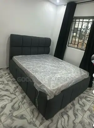 6 by 6 Bed in Gray Color