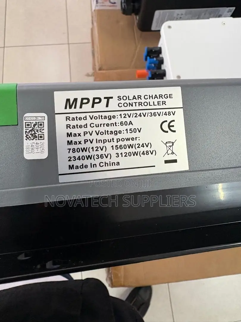 60A GOTOSOLAR MPPT Solar Charge Controller – 48V Compatible 3120W Max