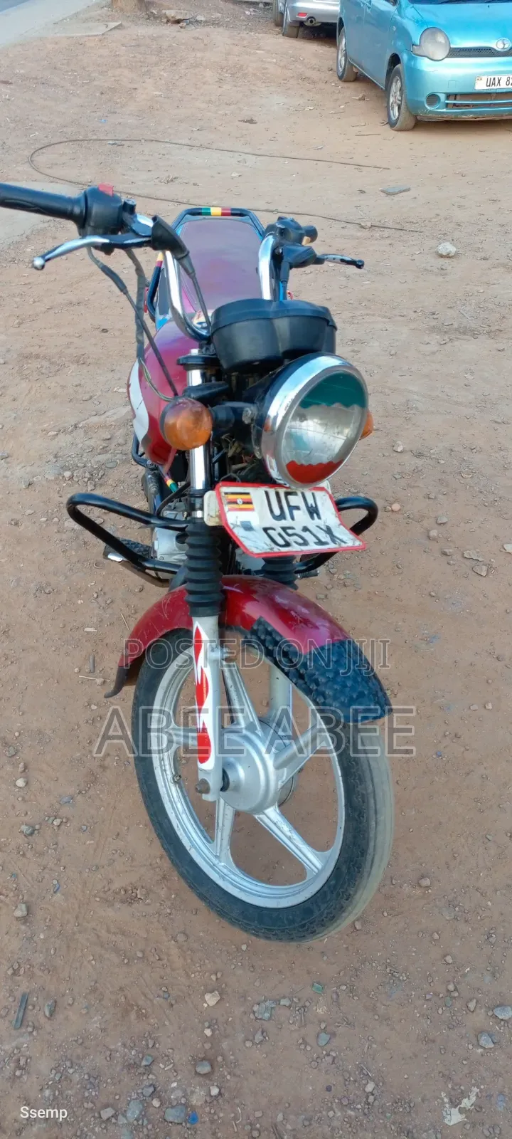 TVS HLX 125 2024 Red