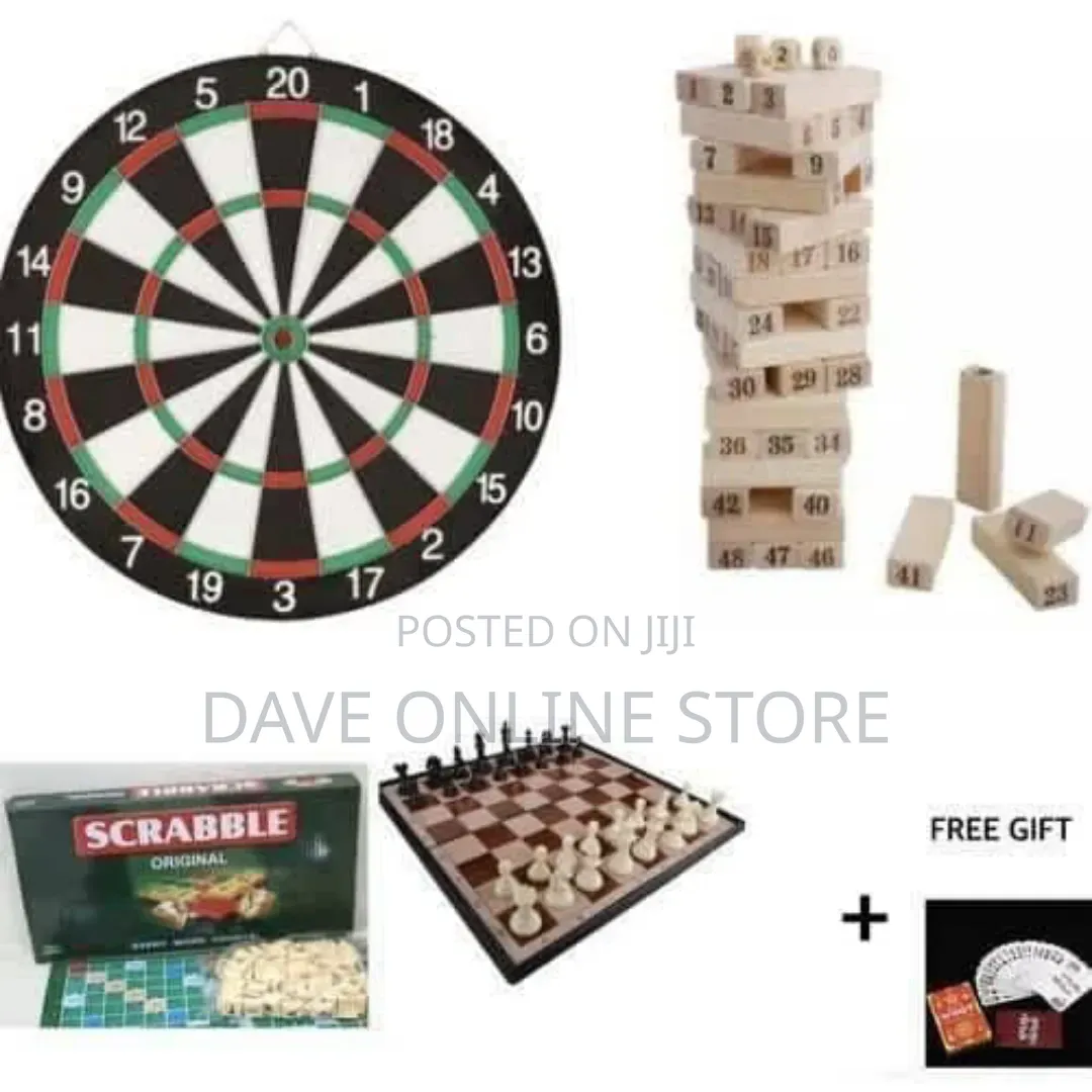 4 Board Games Bundle