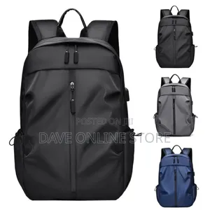 Minimalist, Water-Resistant Tech Backpack