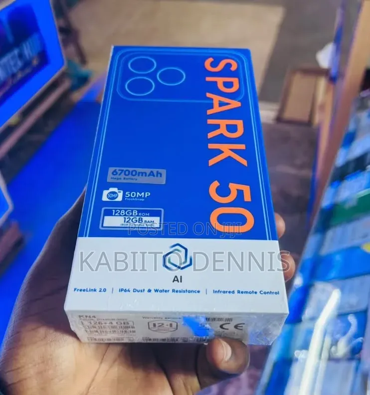New Tecno Spark 50 128 GB Orange